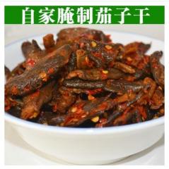 茄子干 腌制泡菜 坛子菜 酱菜 湖南祁东特产 农家腌制蔬菜500g