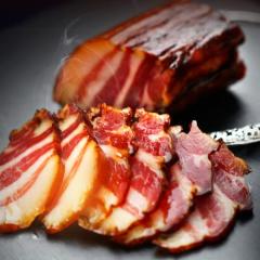 湖南腊味特产 柴火烟熏前腿腊肉 老腊肉咸肉腌肉 500g包邮