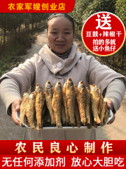 火焙鱼湖南东江鱼干淡水小鱼干干货特产烟熏腊鱼小河鱼干500g