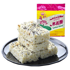 荷花牌重庆江津特产油酥米花糖600克米花酥传统小吃零食原味米糕