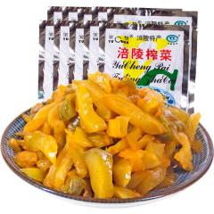 涪陵渝橙榨菜50g*60袋 小包装航空清淡榨菜丝下饭菜腌制咸菜泡菜