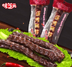 味芝元酱烤鸭脖10根/15根 湖南特产真空包装卤味休闲零食小吃