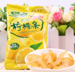 鲜引力 柠檬条500克 柠檬片 散装称重