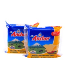 新西兰进口 Anchor安佳芝士片 250g 面包奶酪芝士片