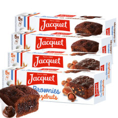 法国进口雅乐可巧克力布朗尼蛋糕4盒装组合巧克力糕点进口零食