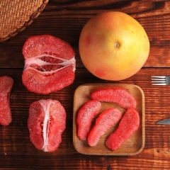 福建琯溪蜜柚 新鲜当季时令水果三红蜜柚红肉柚红心柚子 5斤（2个）