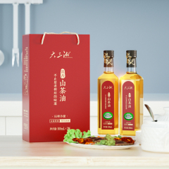 大三湘浓香山茶油双支礼盒500ml×2