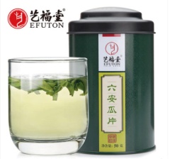 艺福堂六安瓜片茶叶 2016新茶 特级 手工提片春茶 安徽绿茶 50g