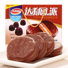 达利园巧克力派早餐饼干糕点小点心礼盒装1000g休闲食品