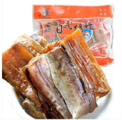 舟山特产 舟山海鲜 裕丹烤鳗500g 鳗鱼片 鳗鱼干即食小零食包邮