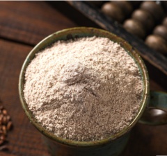 全麦面粉含麦麸 黑麦粉无添加纯黑小麦馒头粉家用5斤