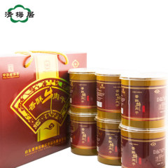清梅居鸿运香酥牛肉干礼盒6桶120g节日礼品山东淄博特产清真食品