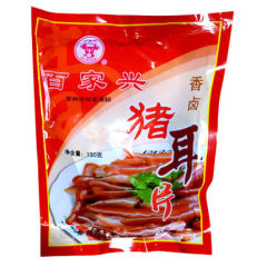 江苏常州特产卤猪耳朵猪耳片 美食吃货火锅凉拌熟食130g卤味美食