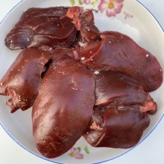 新鲜鹅肝500g 东北农家散养大鹅肝黑龙江特产美食 满3斤以上包邮