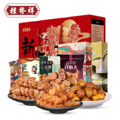 桂发祥十八街 新年味礼盒1210g 天津特产年货十八街麻花送礼年货